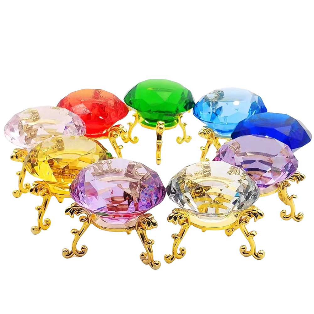 80mm K9 Crystal Diamond With M - đánh giá và giá Paper Weight Crystal