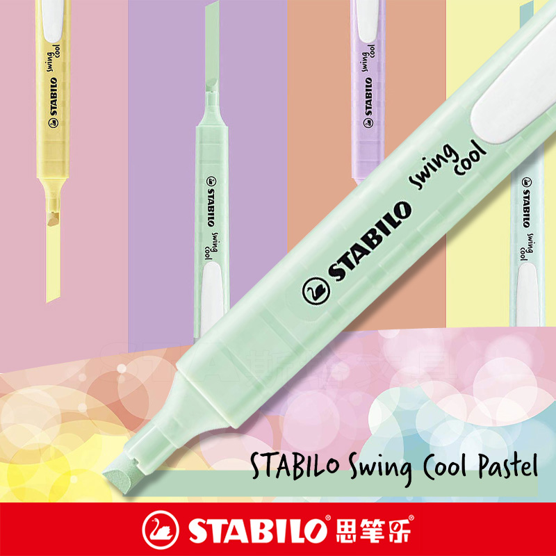 6 Pcs STABILO Highlighter 275  - đánh giá và giá Stabilo Marker Swing Cool