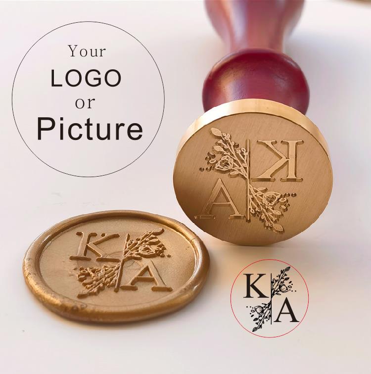 Tùy Chỉnh Dấu Dấu Sáp Tem Tùy  - đánh giá và giá Wax Seal Stamp Set