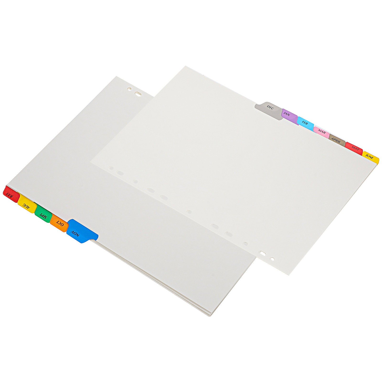 12Sheets Index Binder Dividers - đánh giá và giá Tab Divider A4