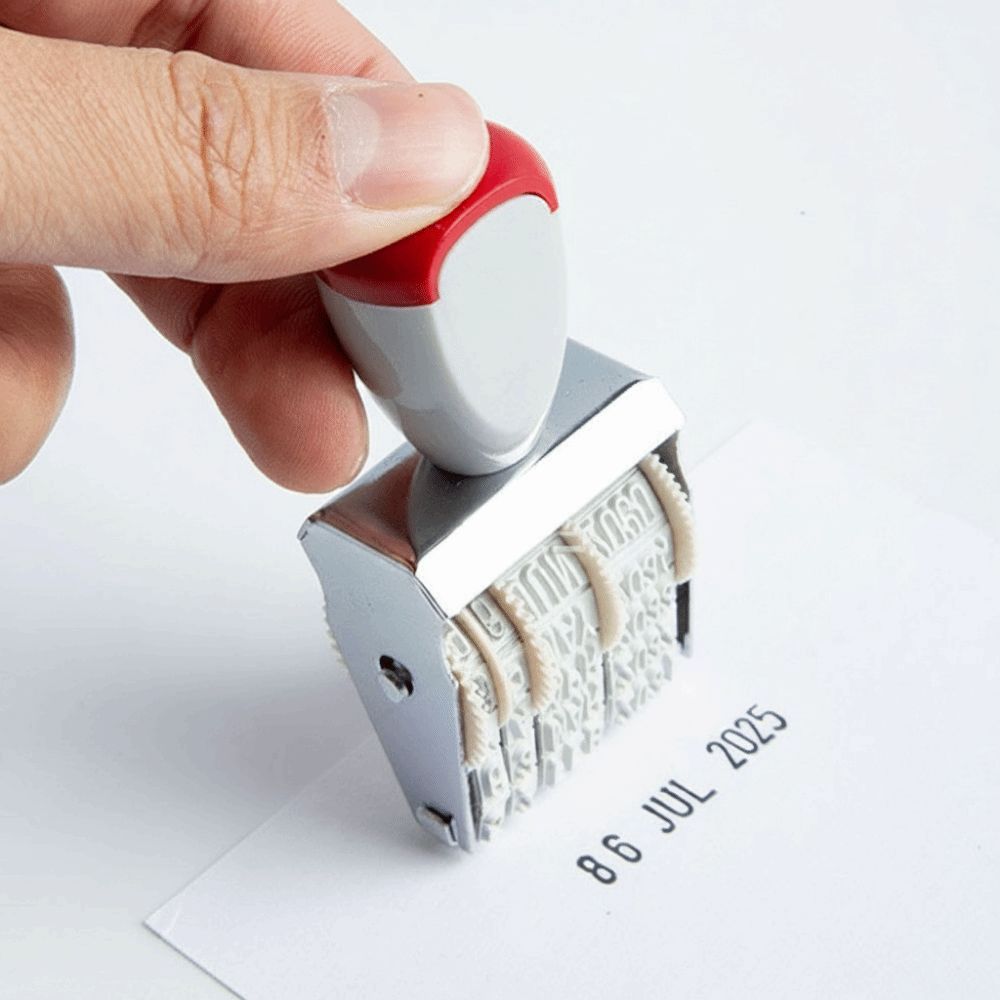 Practical Digital Date Wheel S - đánh giá và giá Rubber Date Stamp